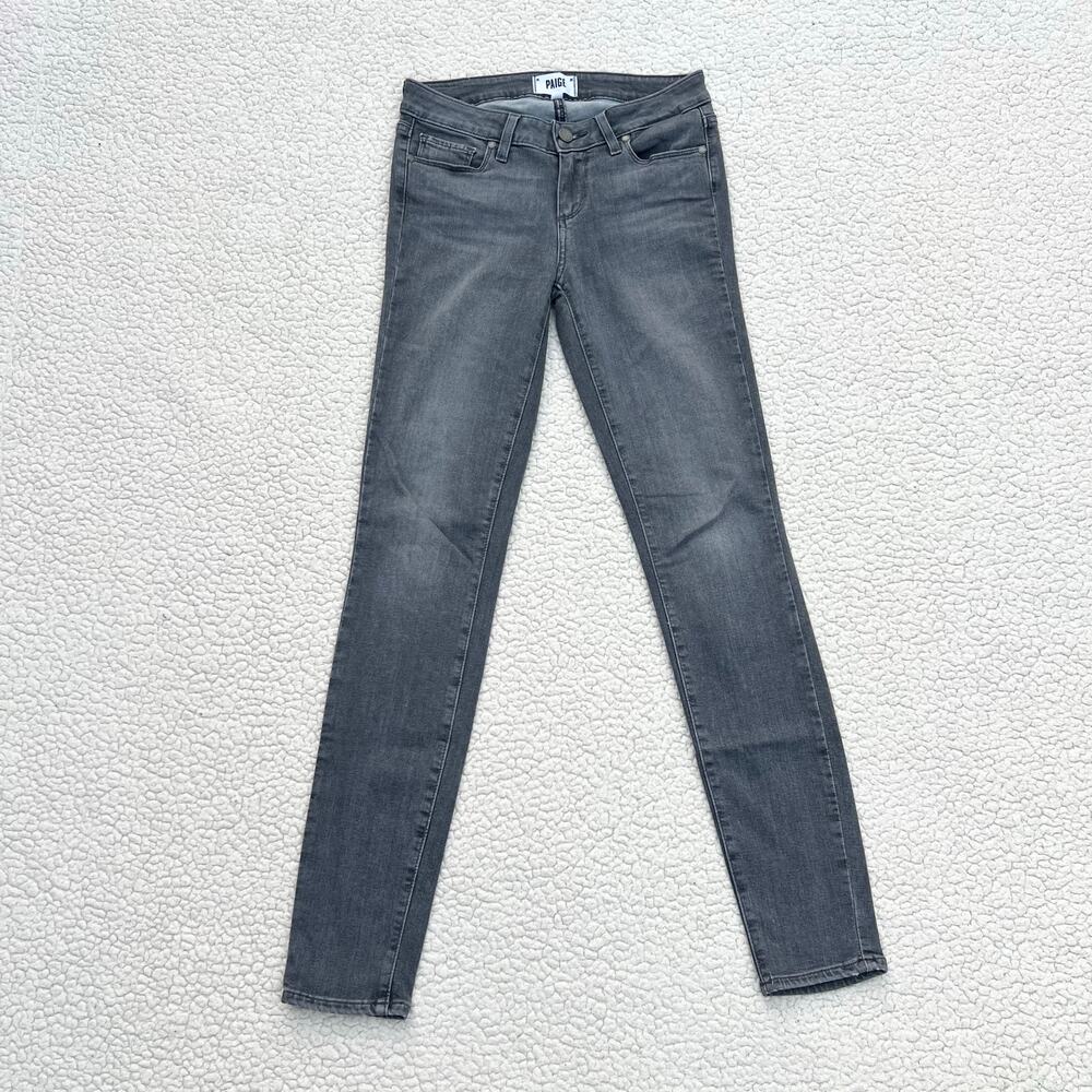 Paige Verdugo Ultra Skinny Jeans Grey